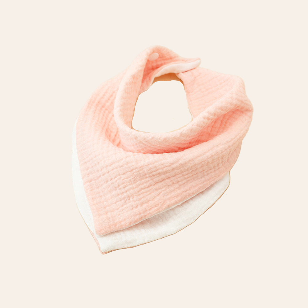 Pink Double Layered Bib